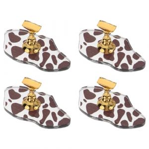 Hohopeti Lot de 4 Supports D'entra&icirc;nement pour Faux Ongles &agrave; Pression, Petit Porte-outils &agrave; Ongles en Plastique R&eacute;utilisable, Panneau D'affichage pour Nail Art Maison, pour Formation (Ingrid GL, neuf)