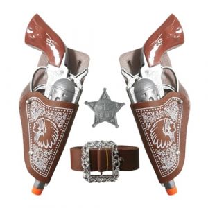 G&eacute;n&eacute;rique Holster Cowboy - Ceinture Cowboy Avec &Eacute;tui D&eacute;guisement Halloween - Accessoires De Cosplay Halloween, Suitable Pour F&ecirc;tes Costum&eacute;es, Repr&eacute;sentations (taocai, neuf)