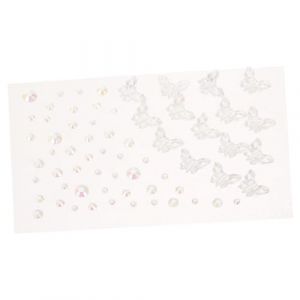 PACKOVE Autocollants De Pour Visage Bijoux Pours Yeux Autocollants De Bijoux Pour Maquillage (Spring TU, neuf)