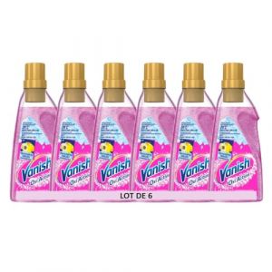 Vanish Détachant Avant-Lavage Oxi Action Gel - lot de 6 x 750ml (Pennguin-FR-Home, neuf)