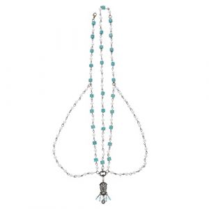 PACKOVE Bandeau Femme pour Cheveux Cha&icirc;ne de T&ecirc;te de Mari&eacute;e Bijoux de T&ecirc;te Perl&eacute;s pour Femmes Cha&icirc;ne de Front (Spring TU, neuf)