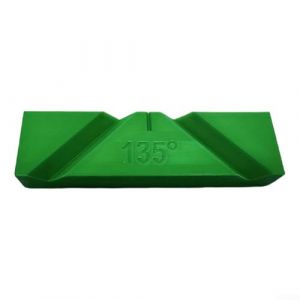 Gabarit de guidage d'aff&ucirc;tage pour meuleuse d'&eacute;tabli, outil de meuleuse manuelle pour restaurer des angles de 118&deg; et 135&deg;, construction en polym&egrave;re r&eacute;sistant &agrave; l'usure, compatible avec meuleuses (sweetjing, neuf)