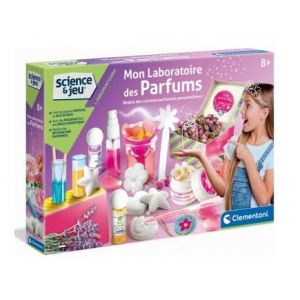 Coffret Laboratoire des parfums Enfant des 8 Ans - Atelier Creation aromes, sels de Bain - cosmetiques - Set Jeu Science avec Carte Tigre (cavernedesjouets, neuf)