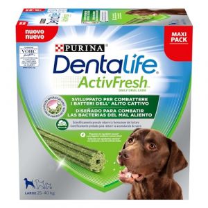 Purina Dentalife ActivFresh Large Snack pour Chiens de Grande Taille Maxi Pack 36 B&acirc;tons (*FashionModa*donna_uomo, neuf)