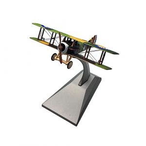 MOUDOAUER 1:72 French Air Force SPAD S.XIII H&eacute;lice de biplan mod&egrave;le de chasseur mod&egrave;le d'avion de simulation mod&egrave;le d'avion pour collection et cadeau (Moaode-EU, neuf)