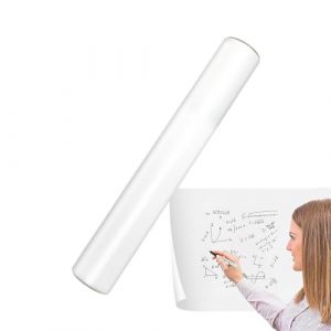 Rouleau De Papier Peint Pour Tableau Blanc - Autocollant Électrostatique Pour Tableau Blanc, Film Amovible Effaçable À Sec | Papier Peint Tableau Blanc Auto-adhésif Pour Mur, Bureau, École, Écriture L (ruixjz, neuf)