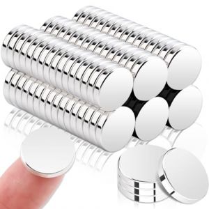 Aenienoe 100 Pi&egrave;ces Aimant Puissant 15x3mm Aimant Neodyme Mini Magnet Frigo Petit Aimant Rond (OCEUMAOA, neuf)
