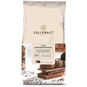 Callebaut Dark Chocolate Mousse Powder 800 g (Pack of 2) (Special-Fitness, neuf)
