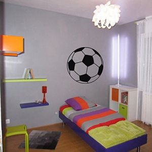 Tatoutex Stickers Ballon de Foot - Noir, L 30cm x H 30cm (Tatoutex Stickers, neuf)