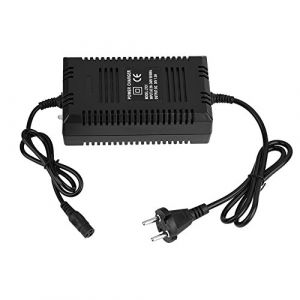 fosa 36 V/1.8A Chargeur de Batterie Plomb-acide Mainteneur Universel pour Scooter V&eacute;lo &Eacute;lectrique avec 3 Broches Plug (EU plug) (fasient, neuf)
