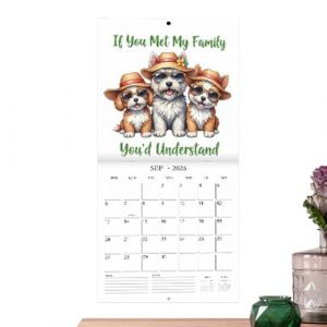 Calendrier 2026, Organisateur Mensuel Mural, Tableau Blanc pour Frigo Bureau &agrave; Domicile Vacances Organisation (LYGDZSM, neuf)