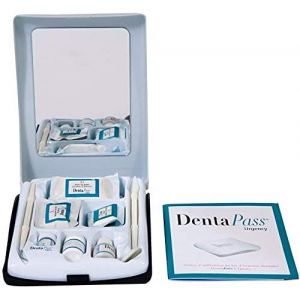 DentaPass Kit Urgence Dentaire Indispensable | Pansement Dentaire, Ciment Dentaire, Soulage les Douleurs Dentaires - Entreprise Française NOTICE EN ALLEMANDDeutsche) (DENTAPASS, neuf)
