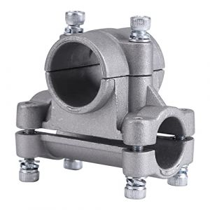 OUKENS Poignée de Support de poignée de débroussailleuse, 26/28mm Guidon de Débroussailleuse Support de poignée de Strimmer, Guidonpour debroussailleuse pour Fixation de la Tondeuse à Gazon(28mm) (Zearte, neuf)