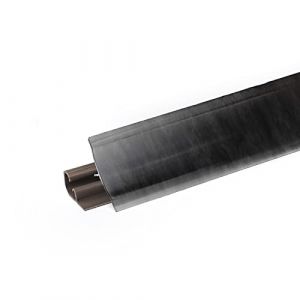 DQ-PP 3m DOLORES - Profil&eacute; d&rsquo;angle &ndash; 23 x 23mm &ndash; PVC &ndash; Plinthe de cuisine, plan de travail, plinthe de finition, pour cuisine, plinthe murale, plinthe pour table (dq-pp, neuf)