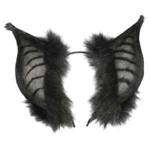 Serre-tête en forme d'aile de chauve-souris pour festival, cosplay, costume de chauve-souris en peluche, pour un usage quotidien créatif (ZHKWLXS, neuf)