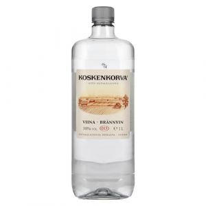 Koskenkorva Vodka VIINA - BRÄNNVIN 38% Vol. 1l PET (delicando, neuf)