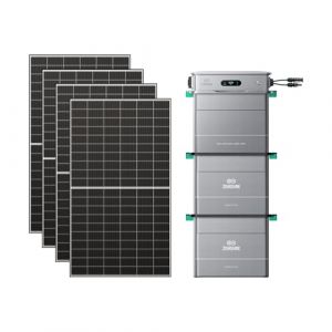 Zendure SF800Pro, Centrale &Eacute;lectrique de Balcon avec Entr&eacute;e 2640W, Charge 1000W, Sortie 800W, Syst&egrave;me de Gestion &Eacute;nerg&eacute;tique IA, avec AB2000X*2, Capacit&eacute; Totale 5760WH-500W*4 Panneau Bifacial (Zendure_Europe, neuf)