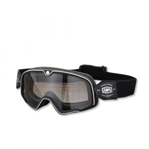 OLYSPM Lunette Moto Cross,Masque Moto,Lunette Moto Vintage avec Double Doublure en Éponge et Sangle Élastique Antidérapante,Lunettes Moto avec Coupe-vent,Anti-poussière,Protection UV (Glohamoras OÜ, neuf)
