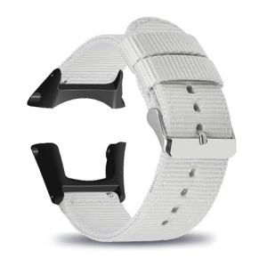 KMKJSH Bracelet en Nylon Compatible avec Suunto Ambit 3/3 Run/2/2R/2S/1/Sport Sangle, avec R&eacute;glable Acier Inoxydable Fermoir Femme Homme Sport Bande de Rechange pour Suunto Ambit 3 Bracelet (11) (Kemikeji, neuf)