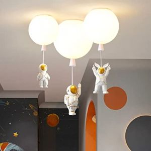 GUANSHAN Creative Astronaut balloon suspension enfants chambre plafonnier ballon plafonnier chambre enfants plafonnier (Yoouu, neuf)