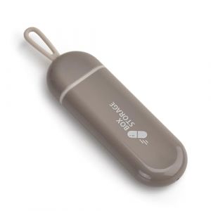 Bo&icirc;te &agrave; pilules, petite bo&icirc;te &agrave; pilules pour les d&eacute;placements, bo&icirc;te &agrave; pilules pour vitamines, m&eacute;dicaments, pilules, compl&eacute;ments alimentaires, bonne &eacute;tanch&eacute;it&eacute;, pr&eacute;servation des propri&eacute;t&eacute;s m&eacute;dicinales (VERVEGENIUS SRL, neuf)