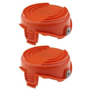 YINETTECH 2pcs Capuchon de Bobine de Taille-Bordures Compatible avec Black & Decker GL7033 GL8033 GL9035 GL315 GL350 GL651S BGL652 90583594 Couvercle de Bobine de D&eacute;broussailleuse (E-NETTECH, neuf)