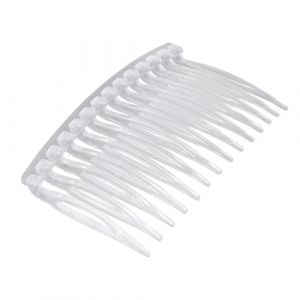 Baluue 10 Pièces peigne à cheveux latéral Peigne transparent accessoires pour cheveux tressés porte-chignon à glissière barrette peigne pince à cheveux fille Peigne à cheveux pour femmes (Fortune Luck, neuf)