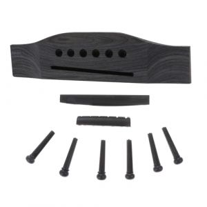 ibasenice 1 Jeu Chevalet De Guitare Outil Trousse Épingle Des Stands Goupille D'écrou De Selle Boutons Trémolo Chevilles De Guitare Support De Guitare Tuner Réparation Plastique Brown (The taste of cooking, neuf)