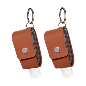 VICASKY Lot de 2 housses de protection pour bouteilles d'eau en polyuréthane - Petit couvercle - Avec couvercle - Mini bouteilles réutilisables - En plastique (Belicious Helper, neuf)