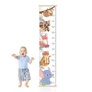 BIKPRST Bikprst Toise Murale Enfante Règle Graduée Pour Toise Tableau De Croissance Stickers Autocollants Chambre D'Enfants Décoration Murale (CHI XUELIANG DE DIAN, neuf)