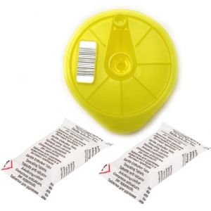 2 Tablettes de détartrage pour machine à café et T-DISC de service jaune 617771 compatible Tassimo TAS1402 / TAS1003 (Hobby-Discount, neuf)