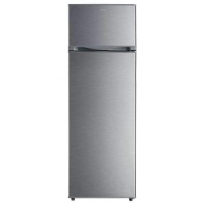 Infiniton FG-239D16XEV2 - R&eacute;frig&eacute;rateur deux portes - E - 239 l - 160 cm - Defrost - Porte r&eacute;versible, r&eacute;glable en hauteur, Crisper Box - Inox (Ambitemp, neuf)