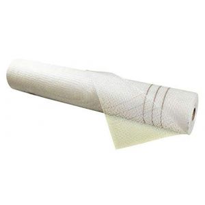 1x 50m&sup2; Treillis ARM&Eacute; D?ENDUIT165g/m&sup2; 4 x 4mm Blanc Fibre de Verre (vagoshop, neuf)