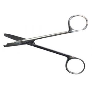 Ciseaux Spencer Classique Argenté. 13 cm Droits (adom medical conseil, neuf)