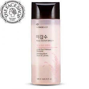The Face Shop Rice Water Bright Lip & Eye Makeup Remover, 120ml (HCGlobal, neuf)