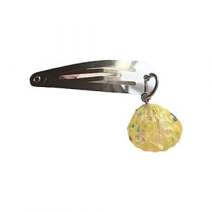 Pinces à cheveux avec pendentif en coquillage Épingles à cheveux mignonnes pour filles Filigree Coquillage Cheveux Barrettes Épingle à cheveux Utilisation quotidienne Épingle à cheveux de vacances (DawenYIsheng, neuf)