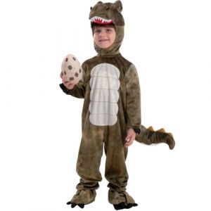 Deguisement Dinausore Enfant, Costume de Dinosaure Enfants, Combinaison avec Capuche, Deguisement Onesie Enfant, Pyjama Dinosaure pour Halloween Carnaval Cosplay (Anglekie, neuf)