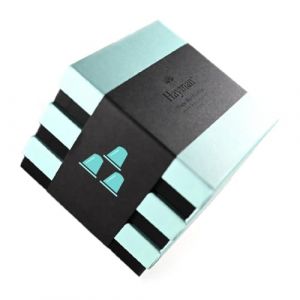 Coffret Cadeau Les Légendes, Café Blue Mountain Jamaïque + Kona Hawaï + Geisha Panama, Capsules Compatibles Avec Nespresso Original Line, 3 Boîtes de 20 Capsules de Chaque Café (Total 60 Capsules) (Hayman Coffee, neuf)