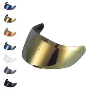 EvoParts Visière GT4-1 GT4-2 pour casque compatible AGV K1 K1S K5 K5S pinlock ready (Dorè, L-ML-XL-XXL) (Casco Store, neuf)
