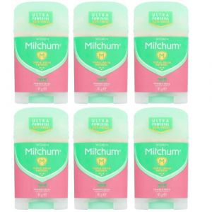 Poudre Avancée Mitchum Déodorant Anti-Transpirant Frais Stick 41G (Lot de 6) (The Marvellous Group, neuf)