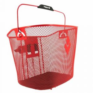 Hapo-G - Panier Acier XXL Jaune avec Fixation MTS3 - Capacité 19L - Charge Maximale 5kg - Anse de Portage Pratique - Tapis de Fond Amovible pour Protection - Installation Rapide en Un Clic (ADDONE SAS, neuf)