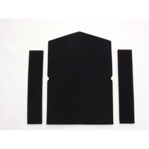 Kit de filtres pour sèche-linge Miele 6057930 et 968381 - Filtre éponge - Filtre pour sèche-linge à condensation - Filtre en mousse - Filtre de porte (Juma-Filtertechnik, neuf)