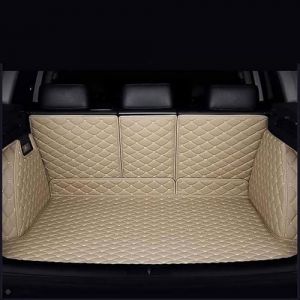 RSEHB Tapis de Coffre de Voiture,Protection Coffre Voiture Tapis,pour MG MG eHS 2020-2025 Protection Coffre Voiture Imperm&eacute;able et R&eacute;sistante,B-Beige (Satisfy you88, neuf)