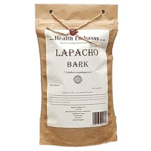 Health Embassy &Eacute;corce de Lapacho Tisane | PAU d&rsquo;Arco | Lapacho Bark Tea (50g) (Health Embassy, neuf)