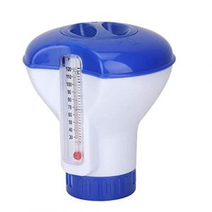 Distributeur de Chlore Flottant pour Piscines, Distributeur de Chlore Flottant pour Piscines Intérieures et Extérieures (12,7 cm) (JuJumaend, neuf)