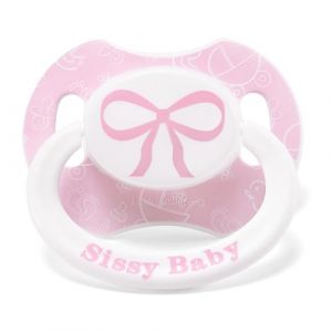LittleForBig Grande collerette de tétine imprimée de génération II, taille adulte, motif Sissy Baby (Littleforbig, neuf)