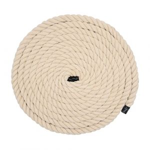 Corde en coton &eacute;paisse pour macram&eacute; - Corde souple pour terrasse - Pour suspension murale, bricolage, jardin - 8 mm x 10 m (Find Next, neuf)