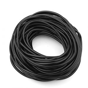 YUMILI Tuyau d'irrigation Goutte à Goutte, Tuyau d'irrigation 5 m/10 m/20 m Tuyau d'arrosage Tuyau en PVC 4/7 mm système d'irrigation Micro Goutte à Goutte(20m) (Aigend, neuf)