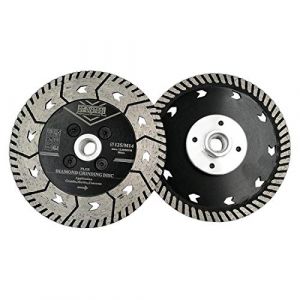 DT-DIATOOL Disque à Tronçonner Diamante 2 Pièces 125 mm x M14 Lame de Scie Double Face pour Couper Meulage Béton Granit Marbre Pierre (PRO-DIAMOND TOOLS, neuf)