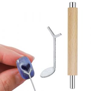 Aimant yeux de chat, en forme de c&oelig;ur, accessoire de design d'ongles, avec tige magn&eacute;tique &agrave; double t&ecirc;te, pour salon, mod&eacute;lisation de mari&eacute;e, d&eacute;butants, maison, vacances et p&eacute;dicure (gahtalw, neuf)